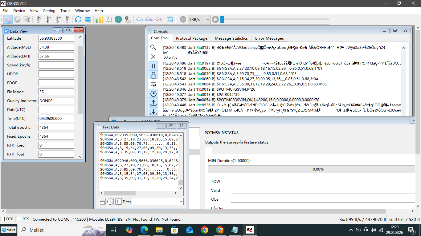 LC29HBS firmware and configuration manual and examples - GNSS Module ...