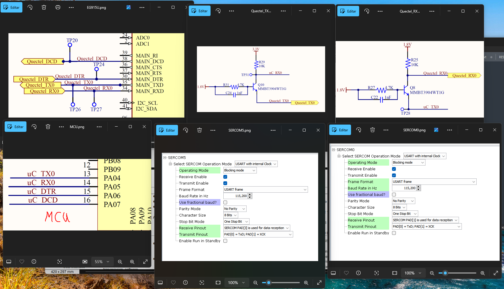 Issue with UART Communication Between MCU and EG915U Modem - Technical ...